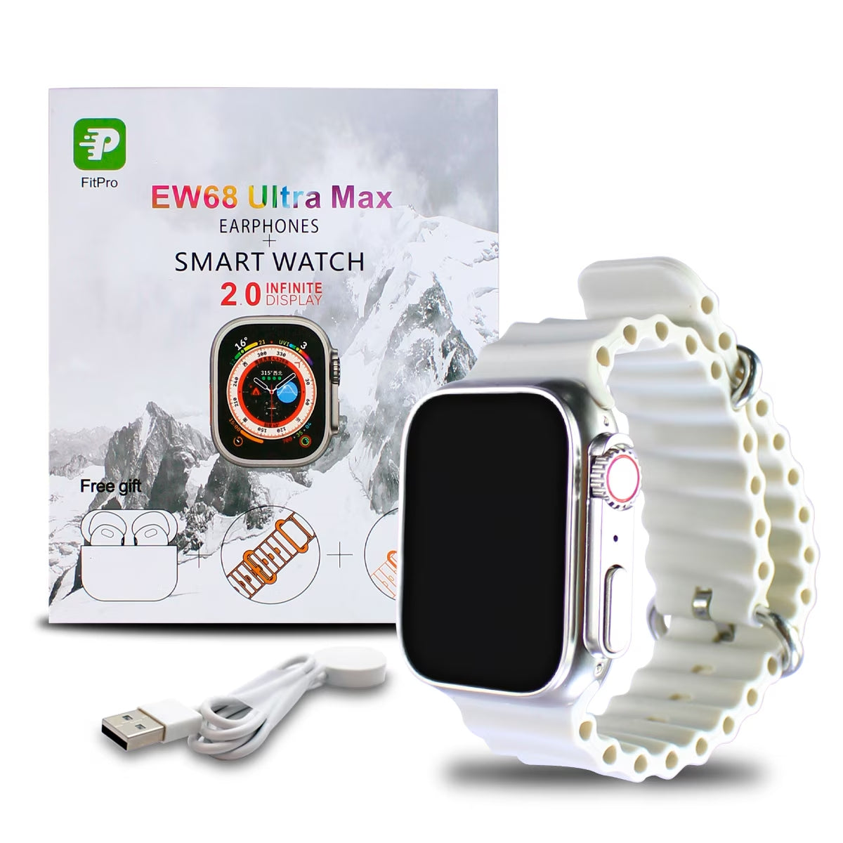 COMBO INDIVIDUAL 3X1🔥Obtén Reloj Watch X8 Ultra + Audifonos Airpods 2da generación + 2 Pulsos de Reloj🔥