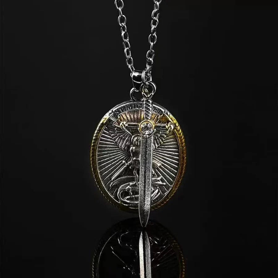Atrae Prosperidad y Protección Divina 🙏✨ | Collar de Protección del Arcangel Miguel + Regalo 🎁