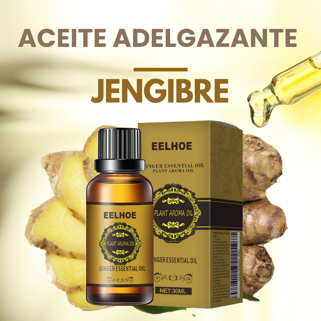 ACEITE DE JENGIBRE ADELGAZANTE 💪
