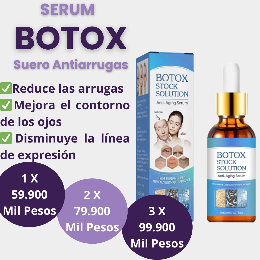 BOTOX SERUM - SUERO ANTIARRUGAS